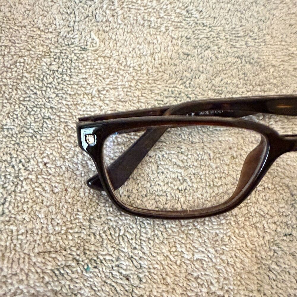 Salvatore Ferragamo Black Eyeglasses Frames Only SF2733 Unisex Hardshell Case - Picture 5 of 15